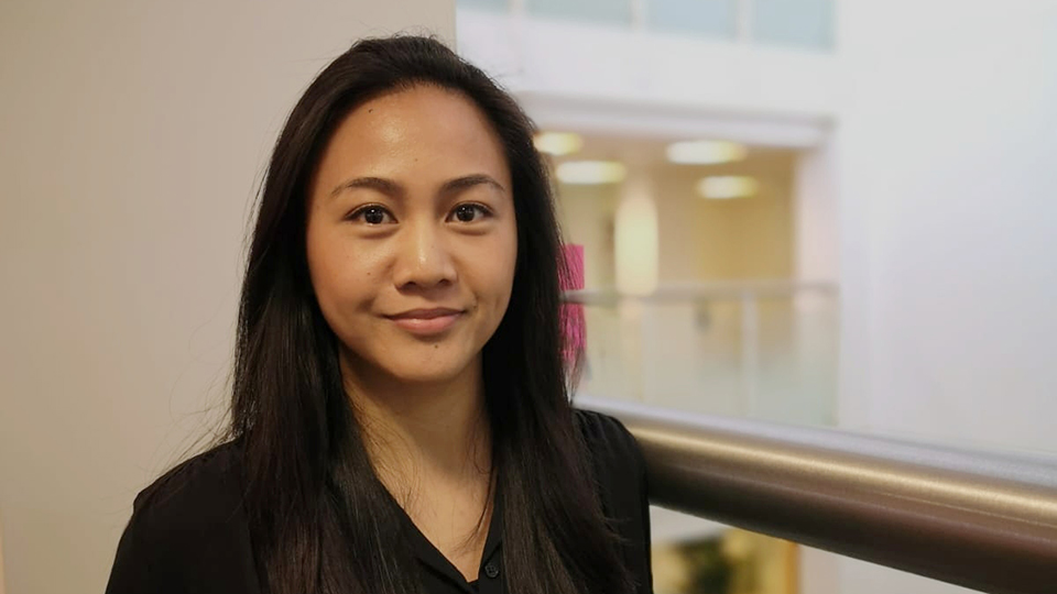 MSc Low Energy Building Services Graduate Hope who was also part of the ASHRAE prize winning team